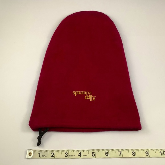 Allen Edmonds Burgundy Felt Drawstring Dust Bag - Picture 2 of 6